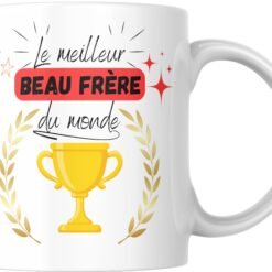 Mug Le meilleur beau-frère du monde vu de côté