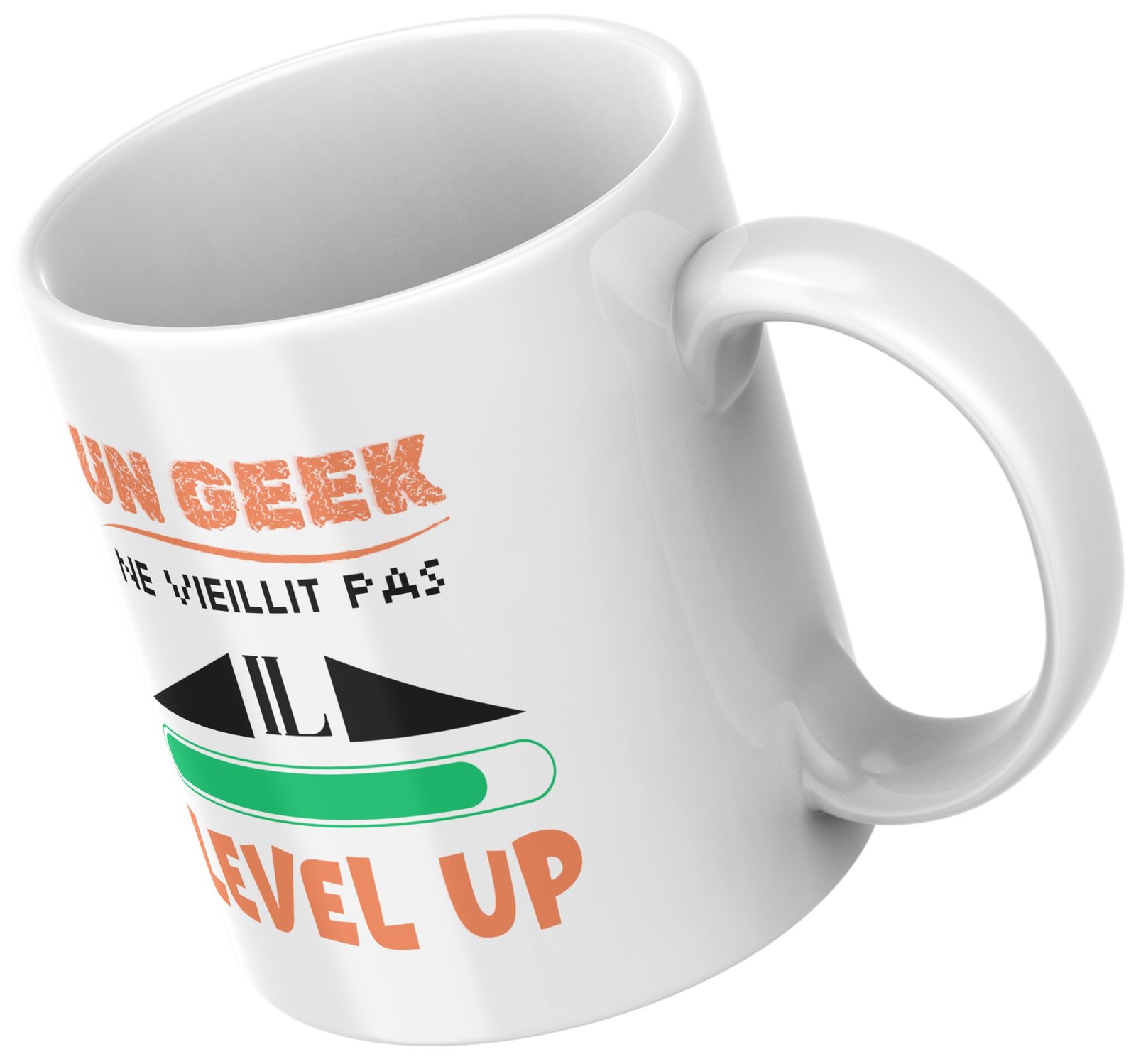 Mug geek vu en plongée