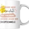 Mug annonce arrière-grand-mère Une grand-mère formidable est toujours une arrière-grand-mère exceptionnelle