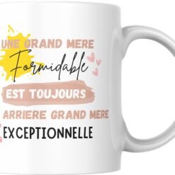 Mug annonce arrière-grand-mère Une grand-mère formidable est toujours une arrière-grand-mère exceptionnelle