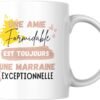 Mug demande marraine amie Une amie formidable est toujours une marraine exceptionnelle