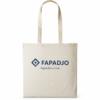 Sac tote bag personnalisé en coton naturel – 38 × 42 cm
