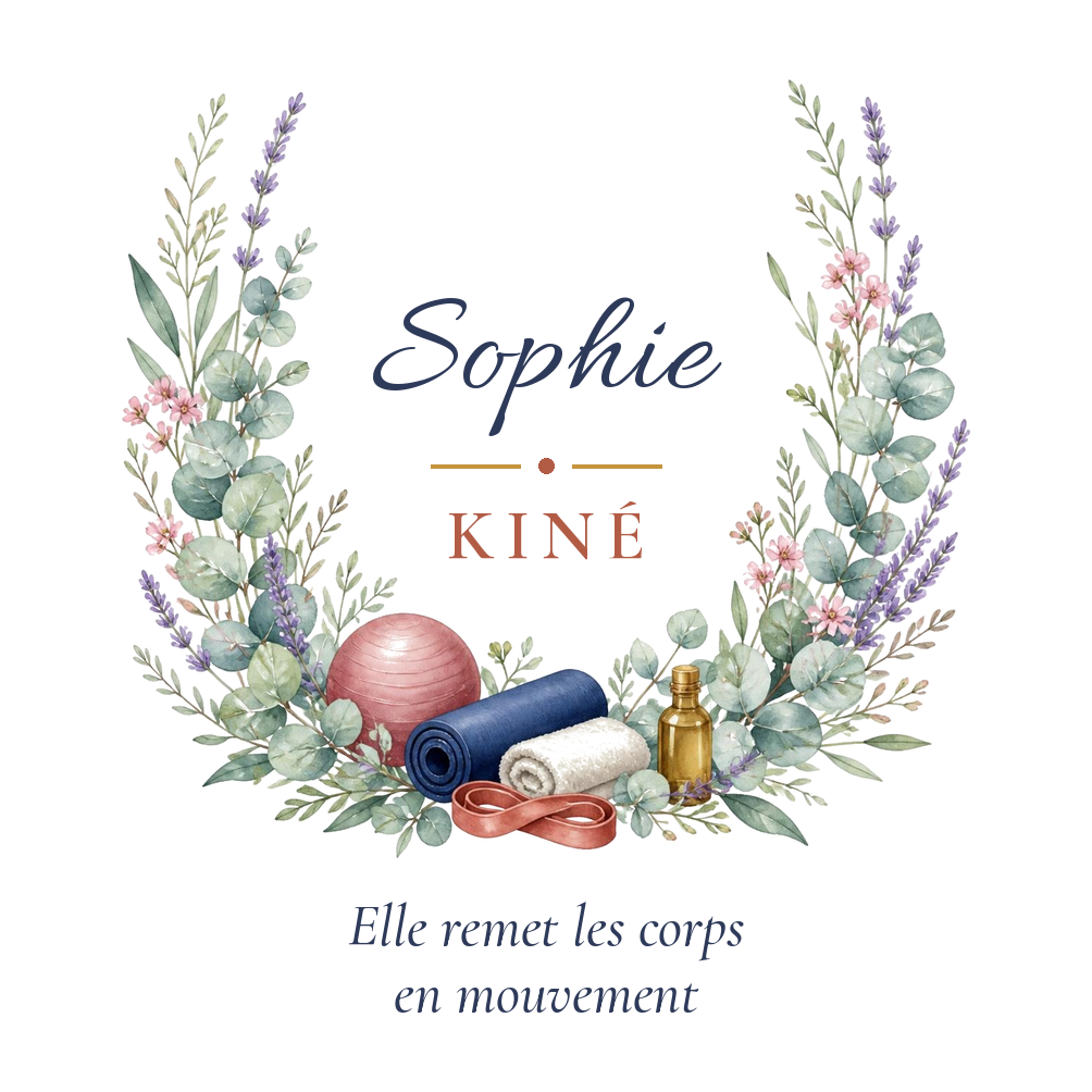 Visuel du mug kiné femme personnalisé avec le prénom Sophie