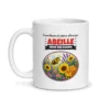 Mug abeille – mug blanc vu de face