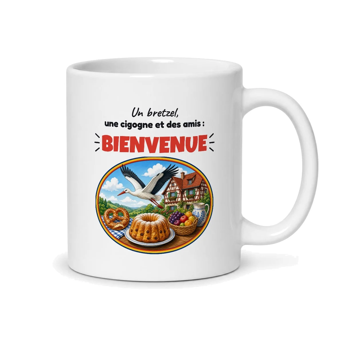 Mug Alsace – mug blanc vu du dos