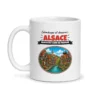 Mug Alsace – mug blanc vu de face