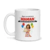 Mug anniversaire maman – mug blanc vu de face