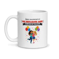 Mug anniversaire meilleure amie – mug blanc vu de face