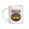 Mug arbre de vie – mug blanc vu de face