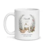Mug artiste peintre personnalisé prénom – mug blanc vu de face