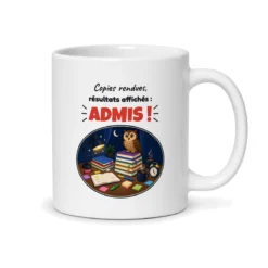 Mug bac – mug blanc vu du dos