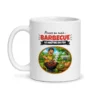 Mug barbecue – mug blanc vu de face