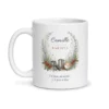 Mug barista personnalisé prénom – mug blanc vu de face