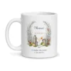 Mug barman personnalisé prénom – mug blanc vu de face