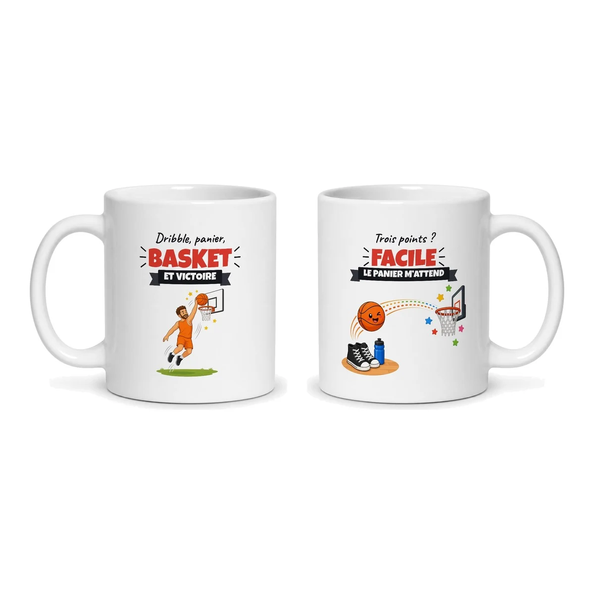 Mug basket – les deux faces du mug côte à côte