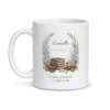 Mug bibliothécaire personnalisé prénom – mug blanc vu de face