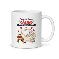Mug bientôt maman – mug blanc vu du dos