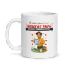 Mug bientôt papa – mug blanc vu de face