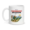 Mug bonne continuation – mug blanc vu de face