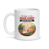Mug book lover – mug blanc vu de face