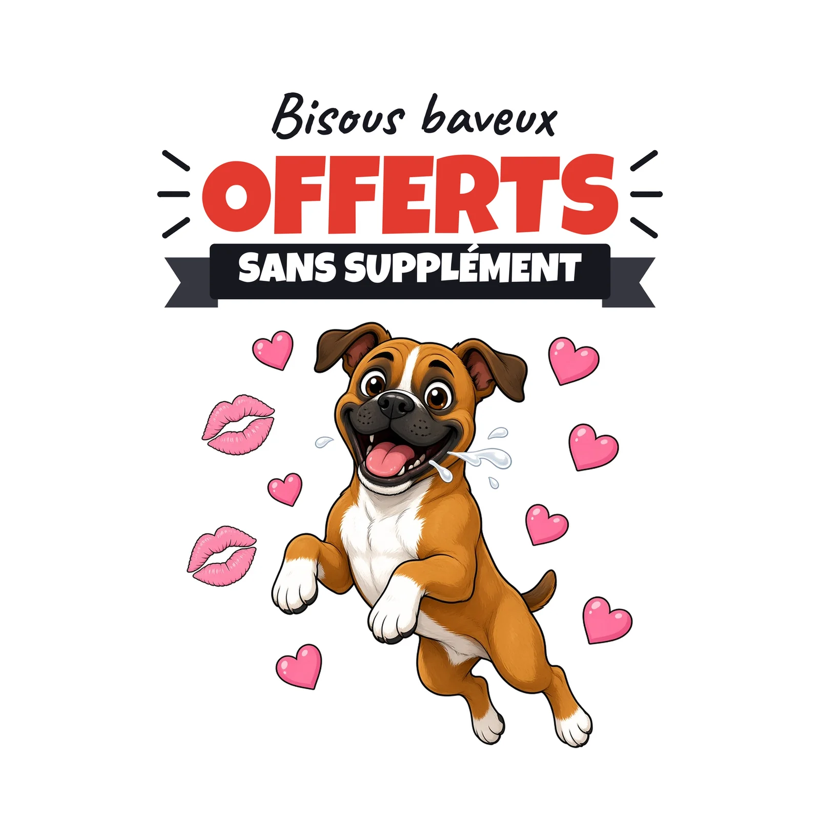 Mug boxer – visuel imprimé face arrière