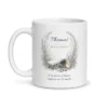 Mug brancardier personnalisé prénom – mug blanc vu de face