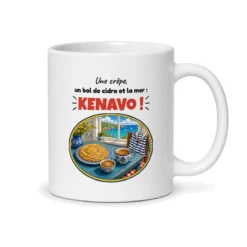 Mug Bretagne – mug blanc vu du dos