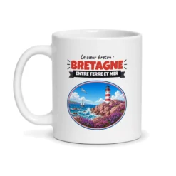Mug Bretagne – mug blanc vu de face