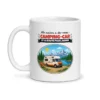Mug camping-car – mug blanc vu de face