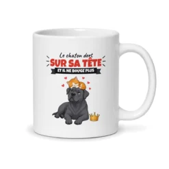 Mug cane corso – mug blanc vu du dos
