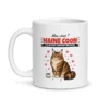Mug chat maine coon – mug blanc vu de face