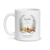 Mug cheffe de chantier personnalisé prénom – mug blanc vu de face