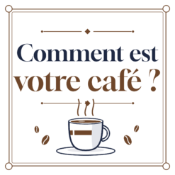 Mug comment est votre café, visuel de la face avant