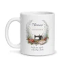 Mug couturier personnalisé prénom – mug blanc vu de face