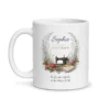 Mug couturière personnalisé prénom – mug blanc vu de face