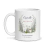 Mug dentiste personnalisé prénom – mug blanc vu de face