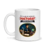 Mug doctorat – mug blanc vu de face