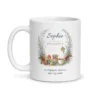 Mug éducatrice personnalisé prénom – mug blanc vu de face