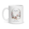 Mug esthéticienne personnalisé prénom – mug blanc vu de face