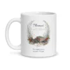 Mug expert-comptable personnalisé prénom – mug blanc vu de face