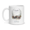Mug experte-comptable personnalisé prénom – mug blanc vu de face