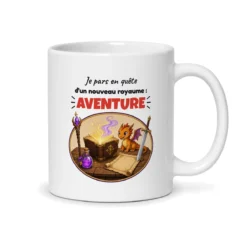 Mug fantasy – mug blanc vu du dos