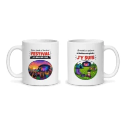 Mug festival – les deux faces du mug côte à côte
