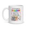 Mug formidable collègue – « Dure à trouver, difficile à quitter, impossible à oublier », chats – mug personnalisé