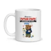 Mug futur papa – mug blanc vu de face