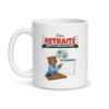 Mug futur retraité – mug blanc vu de face