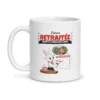 Mug future retraitée – mug blanc vu de face