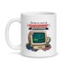 Mug geek « Cerveau en cours de chargement », vue de face