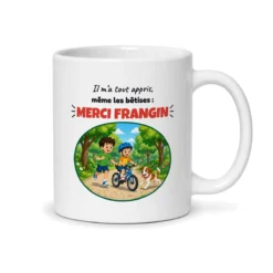 Mug grand frère – mug blanc vu du dos