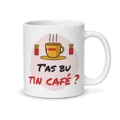 Mug hein biloute personnalisé, vue du dos